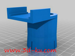 3D打印模型实现显微镜拍摄视频的图片