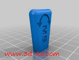 3D打印模型排气通风口手柄的图片
