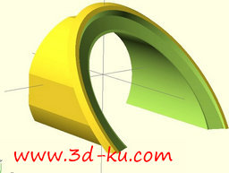 3D打印模型履带轨道的图片