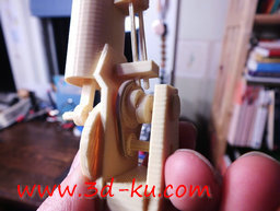 3D打印模型发动机凸轮轴的图片
