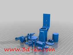 3D打印模型发动机凸轮轴的图片