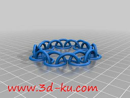 3D打印模型半圈链的图片
