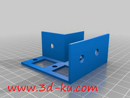 3D打印模型木框支架的图片