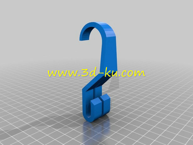 货架的挂钩模型的图片1