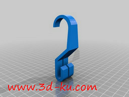 3D打印模型货架的挂钩的图片