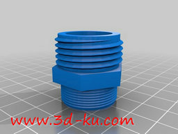 3D打印模型软管连接到浴室水槽适的图片