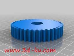 3D打印模型车床变速齿轮组的图片