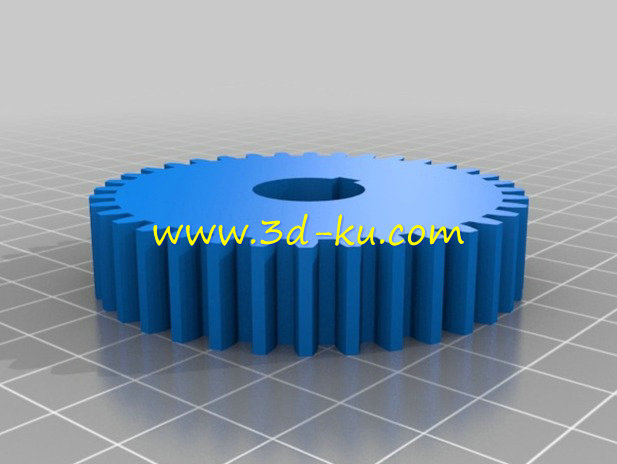 车床变速齿轮组模型的图片23