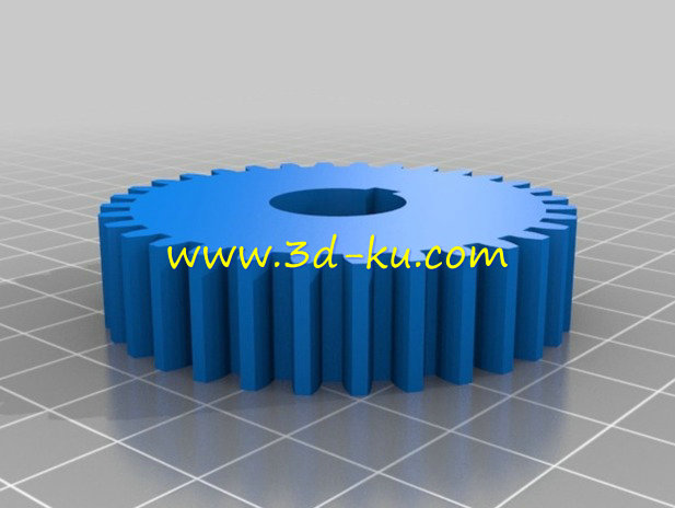 车床变速齿轮组模型的图片24