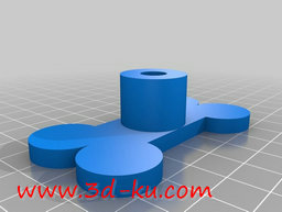 3D打印模型宠物食物给料机的图片