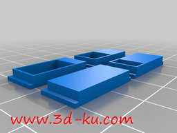 3D打印模型排气计量板的图片
