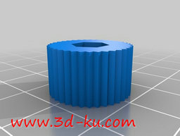 3D打印模型螺旋钻头柄的图片