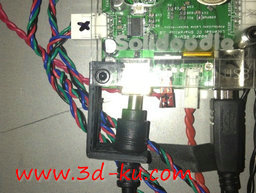 3D打印模型电力电缆夹的图片