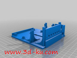 3D打印模型电路板盒的图片