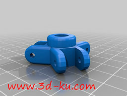3D打印模型外形酷似蜘蛛的蜘蛛阀的图片