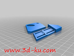 3D打印模型雪茄刀的图片