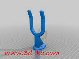 3D打印模型浴室吹风机壁挂的图片