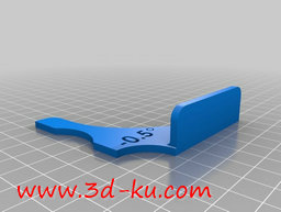 3D打印模型曲面的量规的图片