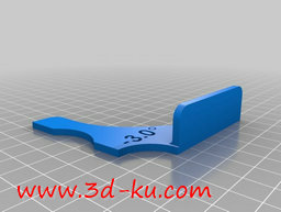 3D打印模型曲面的量规的图片