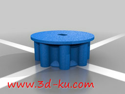 3D打印模型钟表齿轮机芯的图片