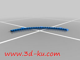 3D打印模型钟表齿轮机芯的图片