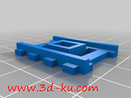 3D打印模型探测器轨道的图片