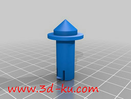3D打印模型打印机色带旋钮的图片