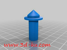 3D打印模型打印机色带旋钮的图片