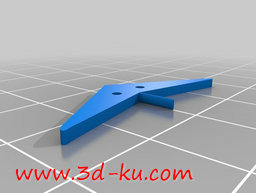 3D打印模型三角洲按钮的图片