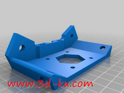 3D打印模型悬挂式马达支架的图片