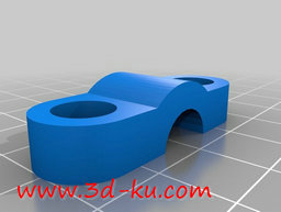 3D打印模型悬挂式马达支架的图片