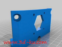 3D打印模型悬挂式马达支架的图片