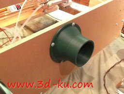 3D打印模型排气软管的图片