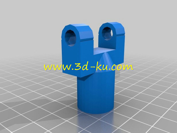 轴杆的旋转接头工具模型的图片1