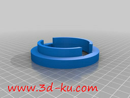 3D打印模型用垫片来填补空余的缝的图片
