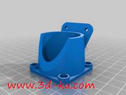 3D打印模型挤出机风机的图片