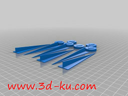 3D打印模型花园地下水系统管的图片