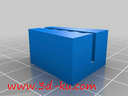 3D打印模型履带锁的图片