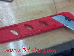 3D打印模型刀片柄的图片