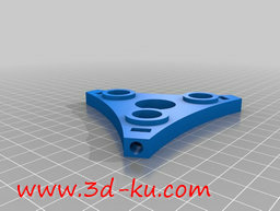 3D打印模型水平辊阀芯的图片