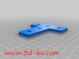 3D打印模型T支架的图片