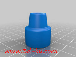 3D打印模型螺纹丝滤尘板的图片