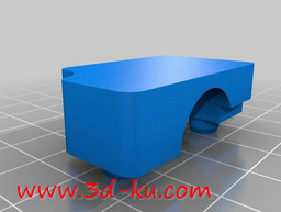 3D打印模型金属挤压机、注射泵的图片