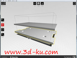 3D打印模型玻璃建造平台的图片