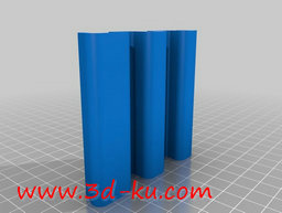 3D打印模型弯曲的平板架的图片