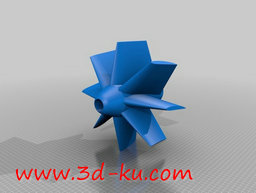 3D打印模型风轮的图片