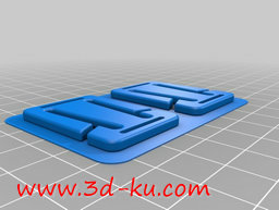 3D打印模型尼龙搭扣带的图片