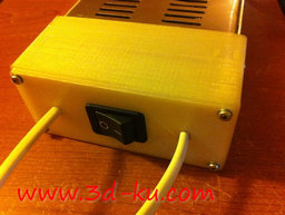 3D打印模型电源保护盖的图片