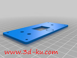 3D打印模型电源保护盖的图片