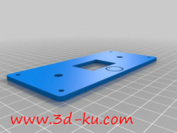 3D打印模型电源保护盖的图片